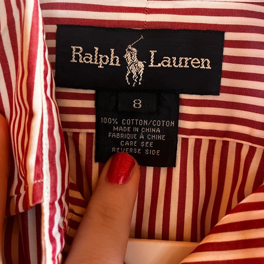 Polo Ralph Lauren. Boys size 8 never worn